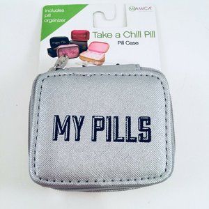 MIAMICA My Pills Case Organizer Weekly Storage